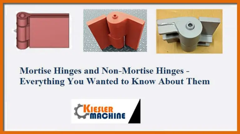 Mortise Hinges and Non-Mortise Hinges